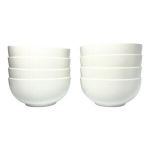 Gorham “Breckenridge” Set of 8 Bone China Soup or All Purpose Bowls 5 3/4”